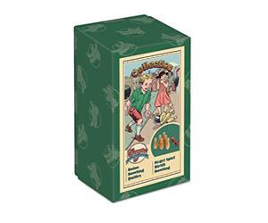 Cayro - Bowling - + 8 Ans - Maquette Miniature en Bois - Jeu De Société Traditionnel pour Enfants Et Adultes - Boîte Rétro Et Sac en Tissu - 2 À 8 Joueurs