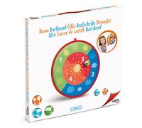 Cayro - Cible Enfant - 3 À 8 Ans - 36 Cm - Chiffres Et Éléments Météorologiques - Jeu Éducatif pour Enfants - 4 Ballons avec Velcro - 2 À 8 Joueurs