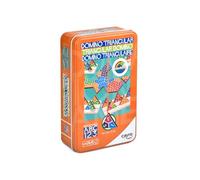 Cayro - Domino Triangulaire - Jeu de société de stratégie et de Score - Jetons triangulaires avec 3 Options de Jeu - Fun en Famille - Encourage la pensée logique - 2 à 4 Joueurs
