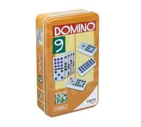 Cayro - Dominos - + 6 Ans - Doubles Et Multicolores avec 9 Jetons À Points - Jeu De Société - Enfants Et Adultes - Plus De Difficulté Et De Plaisir - 2 À 6 Joueurs