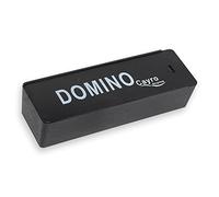Cayro - Dominos - + 6 Ans - Modèle De Base - Jeux De Société pour Enfants Et Adultes - avec Boîte en Plastique Noir pour Ranger Les Pièces - 2 À 4 Joueurs