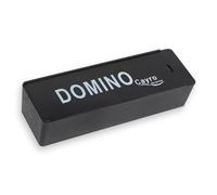 Cayro - Dominos - + 6 Ans - Modèle De Base - Jeux De Société pour Enfants Et Adultes - avec Boîte en Plastique Noir pour Ranger Les Pièces - 2 À 4 Joueurs