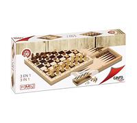SET 3 GAMES IN 1 (CHESS, DRAUGHTS & BACKGAMMON) G