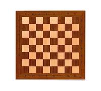 Cayro - Échiquier en Bois - 40X40 Cm - sans Pièces - Jeu De Société Classique - 2 Joueurs