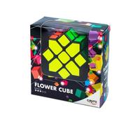Cayro - Flower Cube - Structure Cube - Puzzle - Faites Tourner et formez Le Cube Parfait - Défi pour Enfants et Adultes