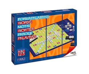 Cayro - Jeu De Formation De Mots Multicolores - Amusant Et Éducatif - pour Tous Les Âges - Plus De 700 Mots À Former - Comprend Un Tableau Et des Cartes De Lettres - Aide À Améliorer L'Orthographe