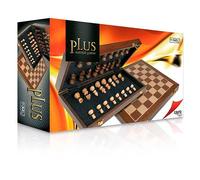 Cayro Jeu d'échecs pliant Coffret Luxe en bois 41 x 41 cm Marron