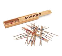 Cayro - Mikado maquette en bois - Jeu de société - 6+ ans - avec boîte coulissante - 2-8 joueurs