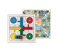 Cayro Jeu De Société Parchis 4 Et Jeu De L´oie Avec Accessoires Version Espagnole 33x33 Cm