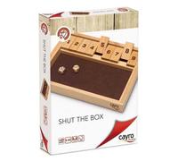 Cayro – Jeu de société Shut The Box – Maquette en bois – 2 à 4 joueurs – Dès 6 ans