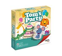 Cayro - Jeu De Société Tom's Party - Coopération - Multicolore Et Amusant - pour Toute La Famille - Favorise La Coopération - 2 À 6 Joueurs - Original