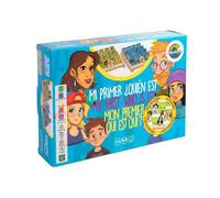Cayro - Jeu de société Mon Premier Qui Est-Il ? Bois FSC 25x18x33 cm Bleu Enfants