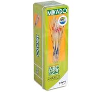Cayro - Mikado Metal Box - Game De Compétence - Prenez Les Bâtons En Bois Sans Déplacer Les Autres - + 2 Joueurs