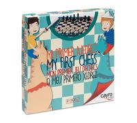 Cayro Jeu d'échecs My First Chess Board Game Argenté Enfants