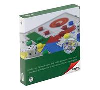 Cayro - Parcheesi Et Oie - + 5 Ans - Modèle Magnétique - Jeu De Société Double pour Enfants Et Adultes - avec Tiroirs pour Ranger Les Jetons - 2 À 4 Joueurs