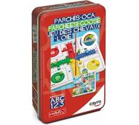 Cayro Parcheesi + jeu de l'oie Transparent Transparent One Size