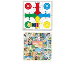 Cayro - Planche Parcheesi Et Oie - Design Classique Et Elégant en Bois - Taille 40 X 40 - Jeu Traditionnel - Développement Cognitif - Design Elégant Et Durable