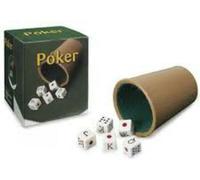 Cayro Poker Casino Gobelet à dés Doublé Jeu de société Golden Golden One Size