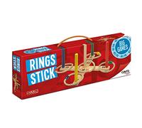 Cayro - Rings Stick - Modèle Grande Taille - + 5 - Jeu De Société pour Enfants Et Adultes - Lancer D'Anneaux en Jute - Idéal À Plus De 2 Joueurs