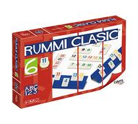Cayro - Rummi - + 8 Ans - Modèle Classique - Jeux De Société Amusants pour Enfants Et Adultes - 159 Pièces, 1 Sac en Tissu Et 6 Supports - 2 À 6 Joueurs