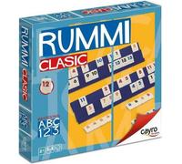 Cayro - Rummi - + 8 ans - Modèle classique - Jeux pour enfants et adultes - 106 pièces, 1 sac en tissu - 2 à 4 joueurs CAYRO