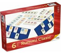 Cayro Rummiclasic 6 Players Jeu de table Transparent Transparent One Size