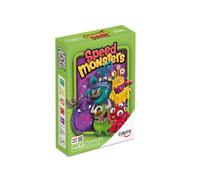 Cayro - Speed Monsters - Jeu De Vitesse Et De Mémoire - Observez Les Coïncidences des Monstres Ou des Lettres - Débarrassez-Vous De Vos Cartes Et Gagnez - 2-6 Joueurs