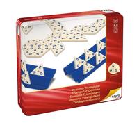 Cayro - Triangular dominoes in a metal box - Traditional game - Board game - Dev