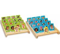 Cayro Wooden My First Who's Who 25x18x33 Cm Jeu de société bleu Bleu One Size
