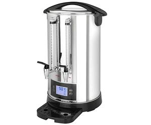 Caytime Théière D15 - Machine à thé numérique, isolée à double paroi - Samovar, Semaver 15 litres