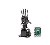 CAYUND Tige for Main de Robot bionique AR-duino STM-32, Kit éducatif à 5 Mains avec poignée/Gants somatosensoriels Robot Programmable(Rb Pi Set)
