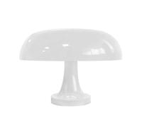CaYYYZC Lampe champignon orange, lampes de chevet à LED, durables,sûres et respectueuses l'environnement,pour la décoration intérieure,l'étude,vie,chambre,le cadeau,ampoule chaude incluse(Blanc，25cm)