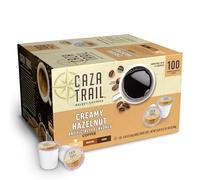 Caza Trail Coffee, Creamy Hazelnut, 100 Single Serve Cups by Caza Trail