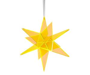 Cazador del Sol Estrella Attrape Soleil 3D étoile Flottant Jaune 13 x 13 cm