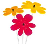Cazador-del-sol - L'original NEA | 3 pièces | Bouquet de soleil - Feuilles d'automne | Diamètre 8 cm | Hauteur 25 cm