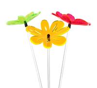 Cazador-del-sol ® - L'original | NEA - Wavy | Lot de 3 | Bouquet de soleil coloré | Diamètre 8 cm | Hauteur 25 cm