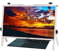 CAZARU Loupe d'écran d'ordinateur Portable Pliable de 22 Pouces vidéo de Jeu, Protecteur d'écran d'ordinateur Anti-lumière Bleue 3D, loupe d'écran d'ordinateur Portable pour Les