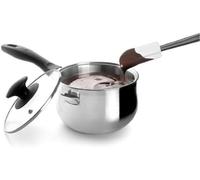 CAZO BAÑO MARIA CON TAPA 16X9 CMS, Gris