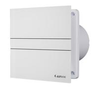 Cazooo Ventilateur extracteur de salle de bain avec façade en verre beige élégant, 115 m³/h, ventilateur d'échappement silencieux à montage mural ou sur fenêtre pour salle de bain, cuisine, toilettes