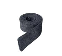 Cazqgoy Ceinture de taille en laine pour femmes, ceinture de manteau polyvalente pour veste, assez longue double face, ceinture de trench-coat, ceinture de taille pour veste de navette, gris foncé