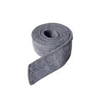 Cazqgoy Ceinture de taille en laine pour femmes, ceinture de manteau polyvalente pour veste, assez longue double face, ceinture de trench-coat, ceinture de taille pour veste de navetteur, gris, taille