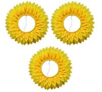 Cazqgoy Coiffe de tournesol - Bandeau à fleurs - Chapeau de fleur - Costume de danse - Capuche de tournesol (3)