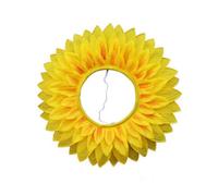 Cazqgoy Coiffe de tournesol - Bandeau à fleurs - Chapeau de fleur - Costume de danse - Capuche de tournesol (1)