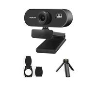 CAZSTYK 1 ensemble de caméra d'ordinateur réglable avec support en métal et cache d'objectif pour vidéo 1080p/2K/4K dans l'éducation en ligne support réglable webcam