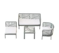 CAZSTYK 1. Fauteuil miniature en alliage pour accessoires de décoration de chambre d'enfant 10,5 cm