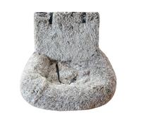 CAZSTYK 1 lit chaud et confortable pour chien pour voyage et maison - Housse amovible - Coussin doux pour petites races - Lavable en machine - Lit pour animal domestique pour les voyages en voiture