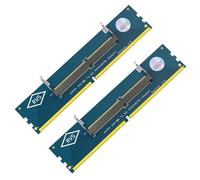 CAZSTYK 1 paire d'adaptateurs SO DDR5 vers DDR5 U DIMM pour PC de bureau avec PCB 6 couches et conformité JEDEC au-dessus de courant