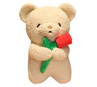 CAZSTYK 15/25 / 40 cm Peluche Peluche PP Coton, 40CM Little Bear | Lavable en machine peluche interactif fluide Décor de canapé Décoration de la maison