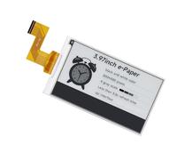 CAZSTYK 3 HAT+ Tableau d'affichage standard de 10,1 cm avec image persistante, 4 échelles de gris pour étiquettes d'étagère, accessoire de planche de développement en papier E