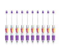CAZSTYK à bille rétractable, 10 pièces, à, Plum | multicolore, pointe de 1, 0 mm, lisse pour écrire, pour le marquage des étudiants et des enseignants,